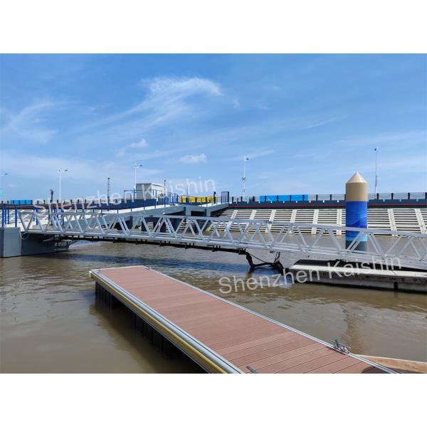 Quality Aluminum Alloy Floating Dock Walkway Pontoon Pier Custom Marine Pontoon wholesale
