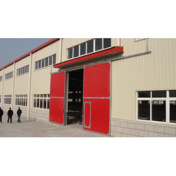 Light Gauge Steel Framing Prefabricated Hall Building / Factory / Shed Steel Structure Drawing