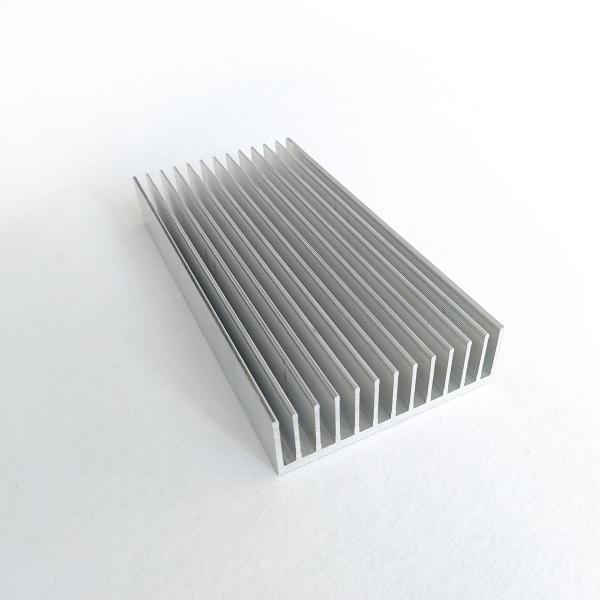 Quality Custom Extruded Aluminum Heatsink With CNC Machining Natural Anodizing wholesale