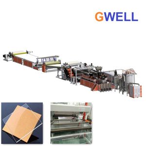GPPS Sheet Extrusion Line GPPS Transparent Board Making Machine Long Life And