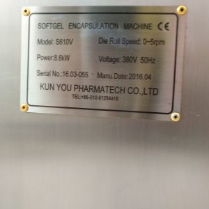 Large Scale Soft Gel Capsule Manufacturing Machine For Starch Erkang Carrangeen