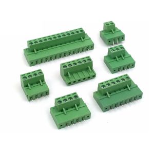 5.08mm Pitch PCB Plug-in Screw Terminal Blocks Plug Right Angle Pin Header with