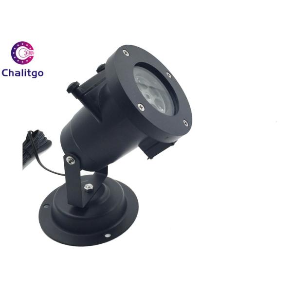 Quality IP44 Decorative Projector Lights Snowflake For Christmas Wedding ABS White wholesale