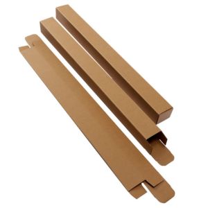 Long Rectangular Box For Packaging For Lamp Tube Wallpaper, corrugated paper