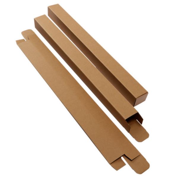 Long Rectangular Box For Packaging For Lamp Tube Wallpaper, corrugated paper