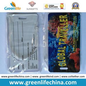 Supermarket Membership Need Simple PVC Hange Name Tag W/Loop