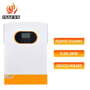 Off Grid 6.2Kw 48V Solar Panel 6.2Kva 6200W Hybrid Solar Inverter With Mppt