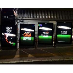 Original LG 49 inch 2500nits outdoor double side LCD Digital signage for bus