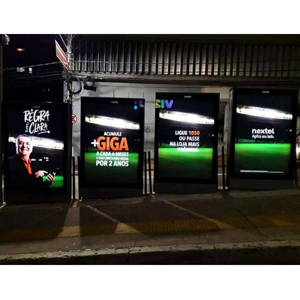 Original LG 49 inch 2500nits outdoor double side LCD Digital signage for bus