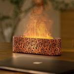 Lava Flame Simulation Aromatherapy Diffuser Humidifier With Atmosphere Light