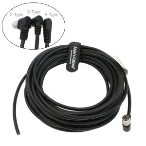 TIS GigE Camera Right Angle Hirose Trigger Strobe PWS Cable