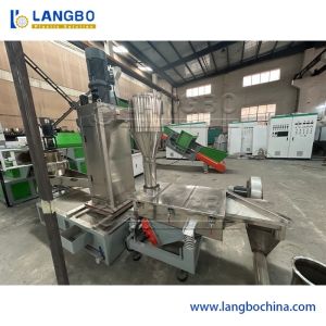 Single Screw Extruder PP/PE Regrinds Plastic Recycling Granulating Machine
