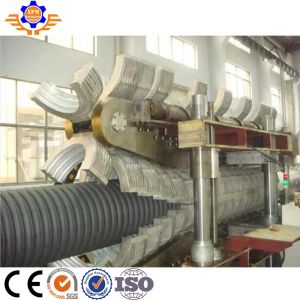 China Twin Screw PE PVC Pipe Extrusion Line Single Wall Corrugated Pipe Extrusion Line Machine on sale