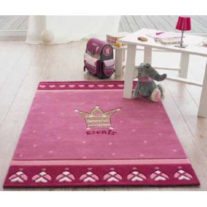 Cheap Crown Design Handtufted Acrylic Children Carpet and Rug Cotton Backing for sale
