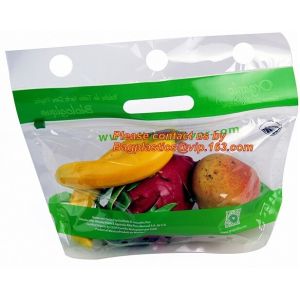 fruits cherries special vent holes packaging poly bag with zip lock, Fresh Fruit