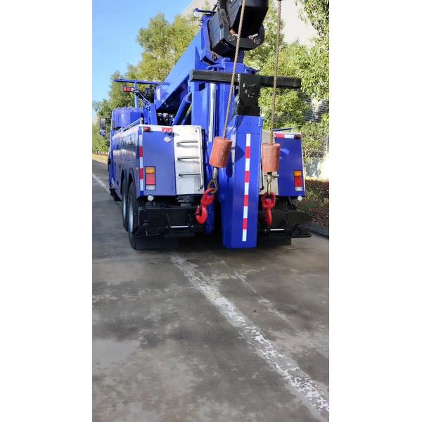 I SUZU 50-ton Trailer-crane Separation Wrecker With Rotary Crane Crane Truck