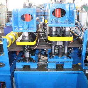 Glazed tile roof panel rolling forming machine