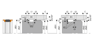 High Pressure Resistance Hydraulic Cylinder Piston Seals NCF Seal TPM Sealing Tpm Seal