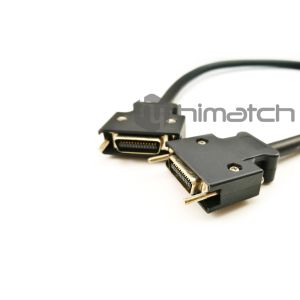 High Flex SCSI MDR 26pin to MDR 26pin Camera Link Cable with Screw Locking for