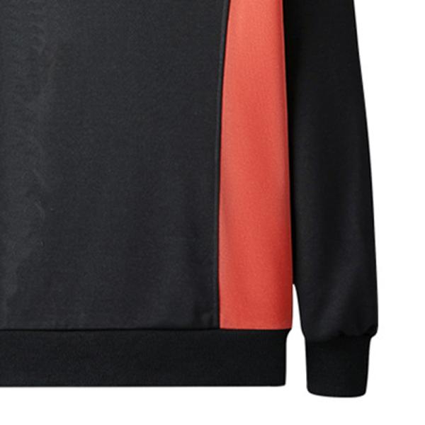 Windproof Cotton Blank Oversized Sweatshirts Crew Neck Regular Sleeve