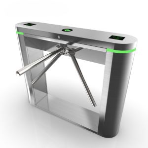 Anti-collision Stainless Steel SUS304 Tripod Turnstile Gate for Gyms and Scenic