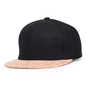 Cheap Adults Snapback Flat Brim Hats 7 Hole Plastic Closure With Embroidery Logo for sale