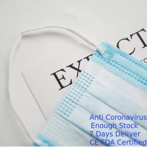 Multiple Color Disposable Non Woven Face Mask Size 17 * 9.7cm Anti Dust