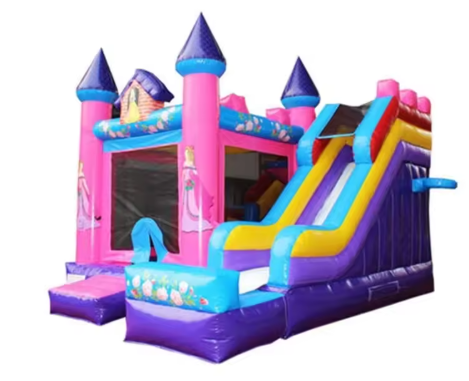 Cheap Inflatable Castle 4x7m for Kids with 950W Blower for sale