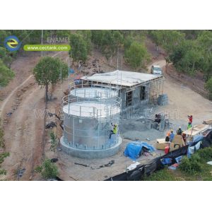 China Corrosion-Resistant Galvanized Steel Tanks For Process Water Storage In Textile Industry on sale