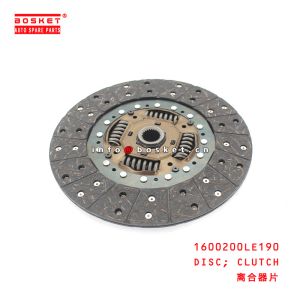 China 1600200LE190 Clutch Disc For ISUZU JAC N56 on sale