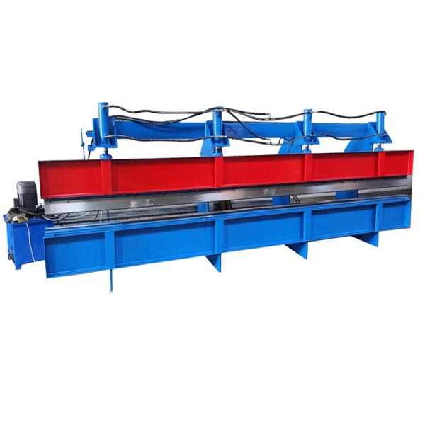 3m To 6m Galvanized Hydraulic Plate Bending Machine , Metal Sheet Bending