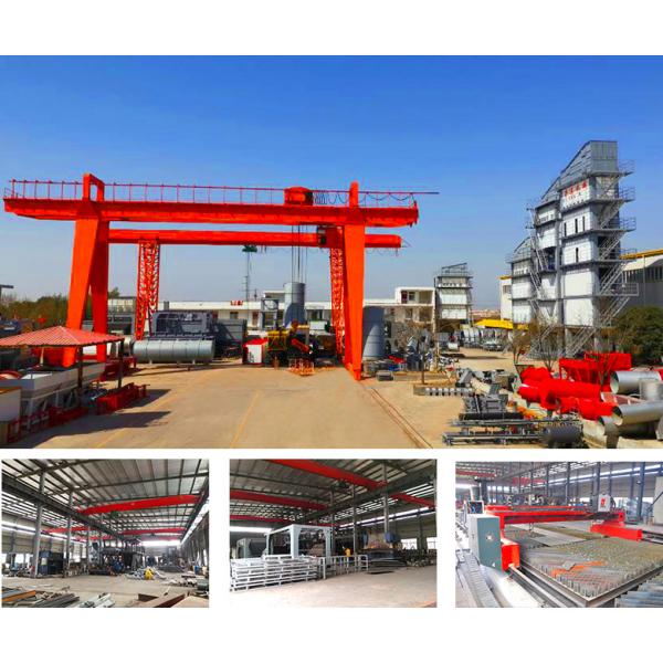 Road construction machinery 20TPH to 120TPH continuous drum mix asphalt plant