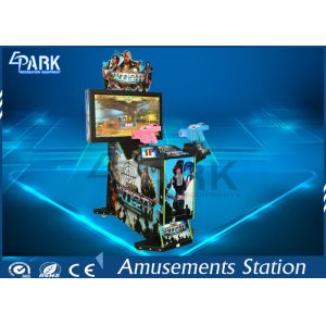 Indoor Electronic Video Game Shooting Arcade Machines With 42 Inch Screen