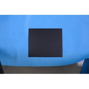 C157 Black low gloss palm print backing sheet