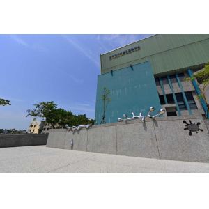 Contemporary Forging Metal Garden Ornaments Statues Abstract Style