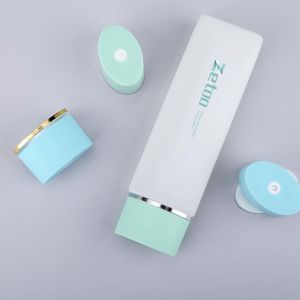 Oval Sunscreen Tube Packaging Soft Touch BB Cream Tube 120ml With Matt Center