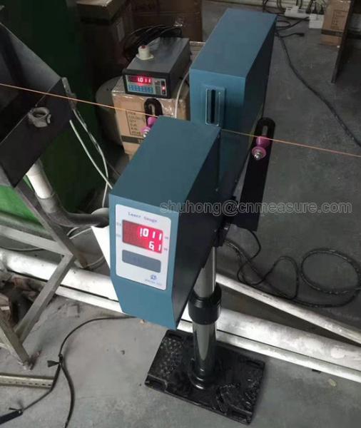 Non Contact Measurement Laser Diameter Gauge For Wire Cable Pipe