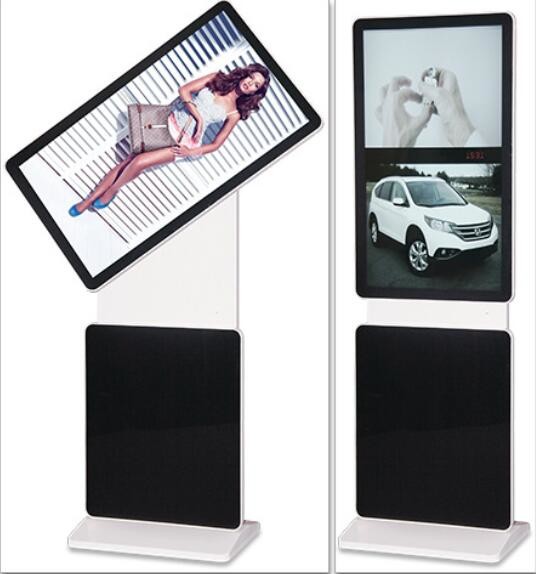 55 Inch Floor Standing 4g Wifi LCD Display Screen Totem Kiosk Indoor Advertising