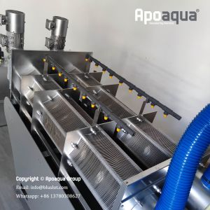Hospital Sludge Multi Disc Screw Press by Apoaqua