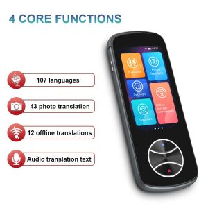 WIFI Instant Audio Translator Interpreter Machine 107 Language 12 Offline