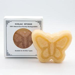 Exfoliator Cleanse Facial Turmeric Konjac Sponges Reusable