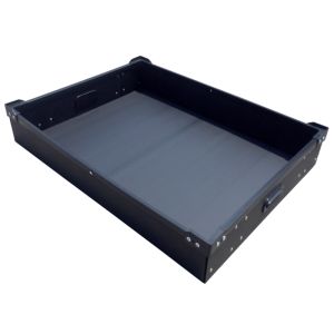 SMT Rack ESD Safe Plastic Boxes Square Odorless Tray PCB ESD Component Box