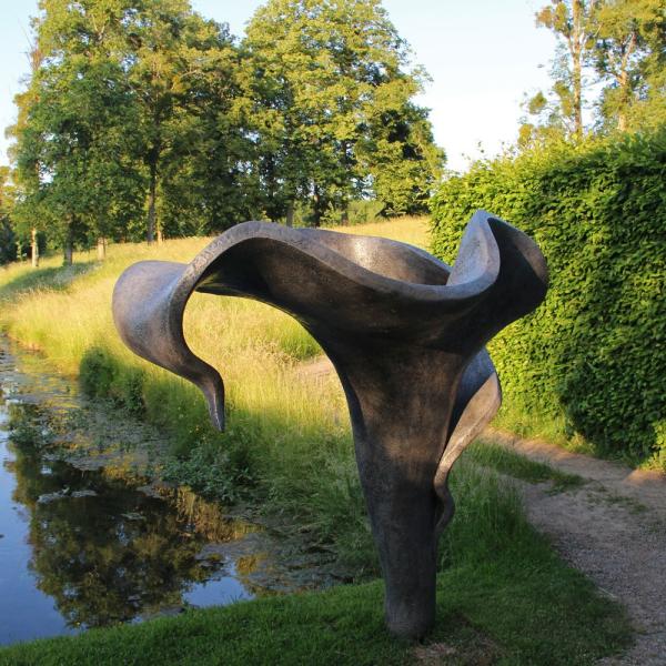 Quality Custom Decorative Large Garden Metal Bronze Landscape Sculpture Flower wholesale