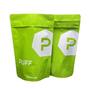 China Matt weed Mylar Smell Proof Soft Touch Pouch Bags For Weed Food on sale
