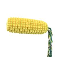 China Pet Dog Toothbrush Chew Cute Pet Toys Puppy Chew Corn Toys With Sound for sale