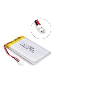 High Discharge Lipo Battery Pack , 654065 3.7v 2000mAh 7.4Wh Lithium Polymer