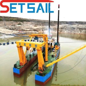 120m3-8000m3 Total Capacity Full Hydraulic Cutter Suction Dredger with Cutter