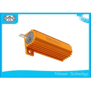 50W 0.01 ohm-33K ohm High Power Wire Wound Power Resistor Gold Aluminum Housed​