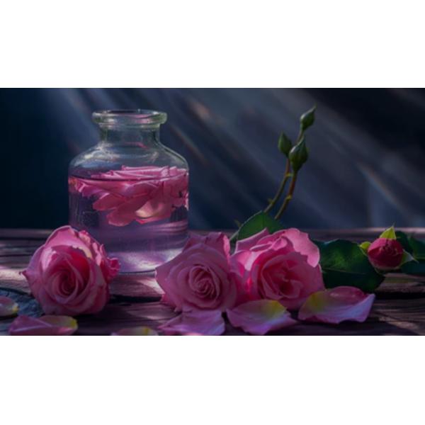Free Samples Scented Candle Pink Rose Fragrance Essence Eco Friendly