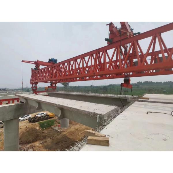 JQJ 190t bridge erecting machine, double beam truss bridge erecting machine